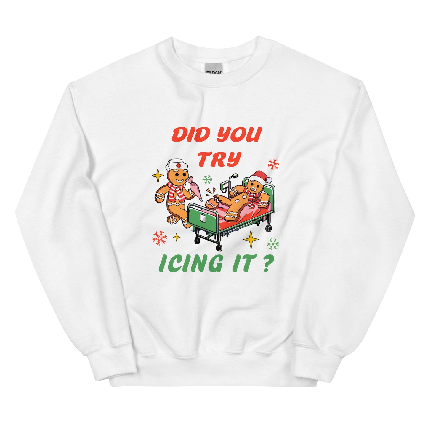 Did you Try icing it? Sweatshirt