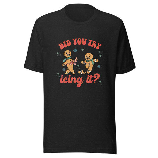 Did you try icing it?  t-shirt AT addition